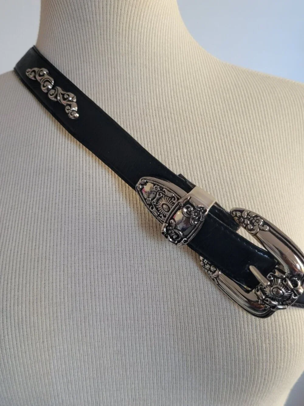 Chrome Hearts Talon Belt & Brighton Marcus Reversible Belt (set of 2)